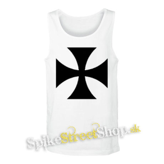 MALTESE CROSS - biele pánske tielko