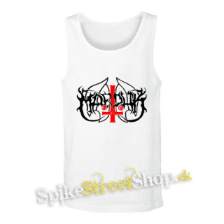 MARDUK - Red Cross Logo - biele pánske tielko