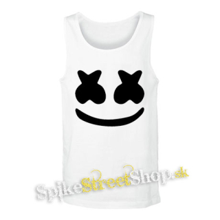 MARSHMELLO - BW Smile - biele pánske tielko