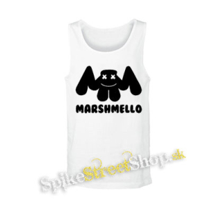 MARSHMELLO - Logo DJ - biele pánske tielko