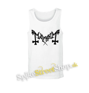 MAYHEM - Logo Motive 2 - biele pánske tielko