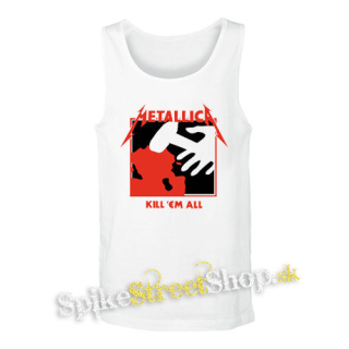 METALLICA - Kill Em All - biele pánske tielko