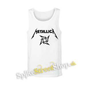 METALLICA - Ninja Logo - biele pánske tielko