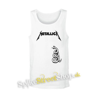METALLICA - Snake - biele pánske tielko