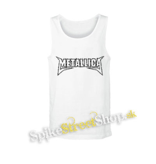 METALLICA - St Anger Logo - biele pánske tielko