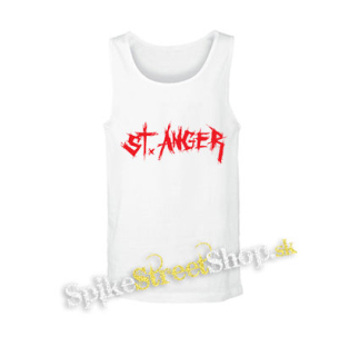 METALLICA - St Anger Red - biele pánske tielko