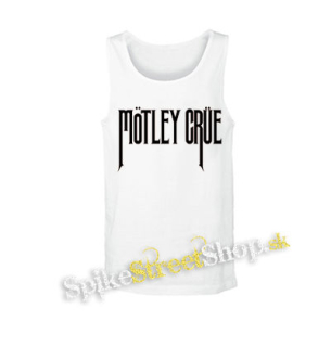 MOTLEY CRUE - Theatre Of Pain Logo - biele pánske tielko