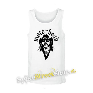 MOTORHEAD - Lemmy Logo - biele pánske tielko