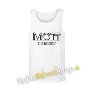 MOTT THE HOOPLE - Logo - biele pánske tielko