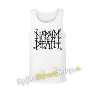 NAPALM DEATH - Logo - biele pánske tielko