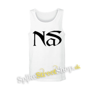 NAS - Logo Hip Hop Legend - biele pánske tielko