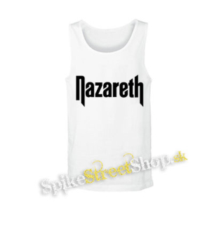 NAZARETH - Logo - biele pánske tielko