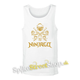 NINJAGO - 10 Years - biele pánske tielko