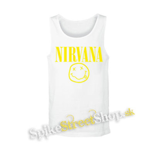 NIRVANA - Big Smile Motive 2 - biele pánske tielko