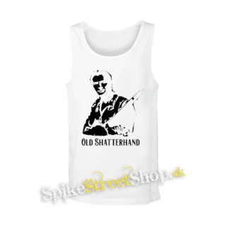 OLD SHATTERHAND - Portrait - biele pánske tielko