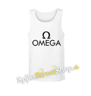 OMEGA - Hardrock Magyar Band Logo - biele pánske tielko
