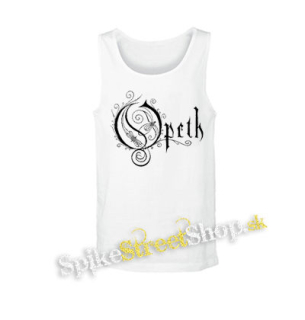 OPETH - Logo - biele pánske tielko