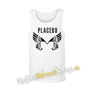 PLACEBO - Wings Logo - biele pánske tielko