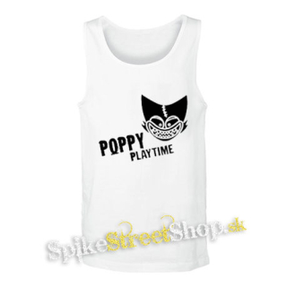 POPPY PLAYTIME - Logo Teeth Smile Motive 2 - biele pánske tielko