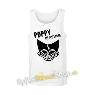 POPPY PLAYTIME - Logo Teeth smile - biele pánske tielko