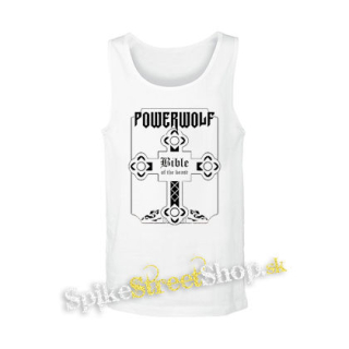 POWERWOLF - Bible Of The Beast - biele pánske tielko