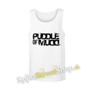 PUDDLE OF MUDD - Logo - biele pánske tielko