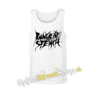 PUNGENT STENCH - Logo - biele pánske tielko