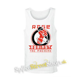 RAGE AGAINST THE MACHINE - Revolution - biele pánske tielko