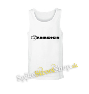 RAMMSTEIN - Logo - biele pánske tielko