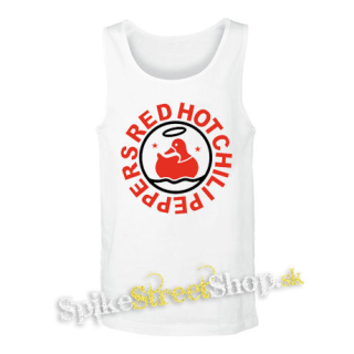 RED HOT CHILI PEPPERS - Duck Logo - biele pánske tielko