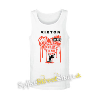 RIXTON - Me And My Broken Heart - biele pánske tielko