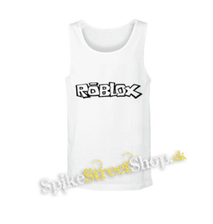 ROBLOX - Logo - biele pánske tielko