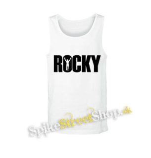 ROCKY - Rocky Balboa Movie Logo - biele pánske tielko