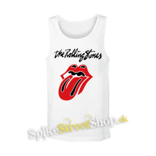 ROLLING STONES - Tongue - biele pánske tielko