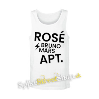 ROSÉ & BRUNO MARS - APT - Motive 1 - biele pánske tielko