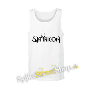 SATYRICON - Logo - biele pánske tielko