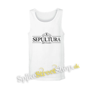 SEPULTURA - 30 Years - biele pánske tielko