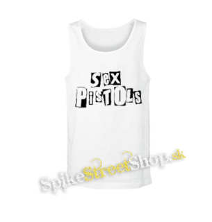 SEX PISTOLS - Logo - biele pánske tielko