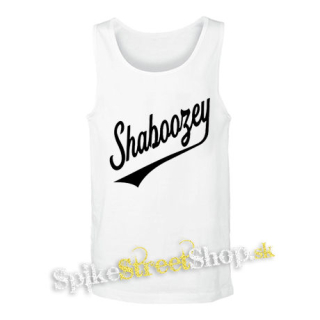 SHABOOZEY - Logo Singer - biele pánske tielko