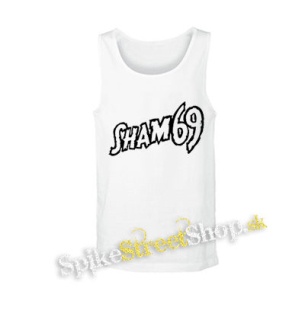 SHAM 69 - Logo - biele pánske tielko