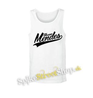 SHAWN MENDES - Logo - biele pánske tielko