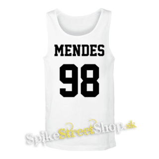 SHAWN MENDES - Mendes 98 - biele pánske tielko