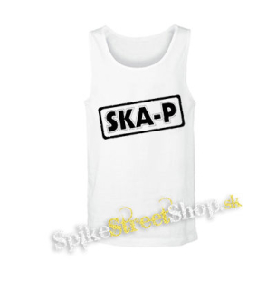 SKA-P - biele pánske tielko