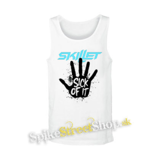 SKILLET - Sick Of It - biele pánske tielko