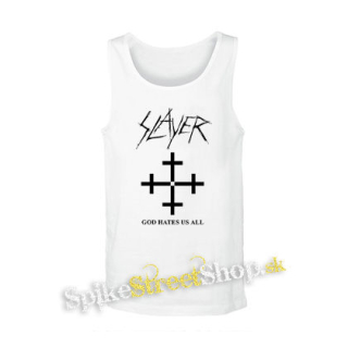 SLAYER - God Hates Us All - biele pánske tielko