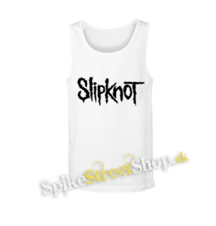 SLIPKNOT - Logo - biele pánske tielko