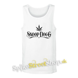 SNOOP DOGG - Logo Mary Jane - biele pánske tielko