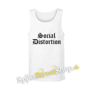 SOCIAL DISTORTION - Logo - biele pánske tielko