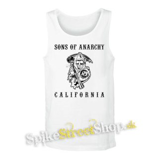 SONS OF ANARCHY - California Reaper - biele pánske tielko