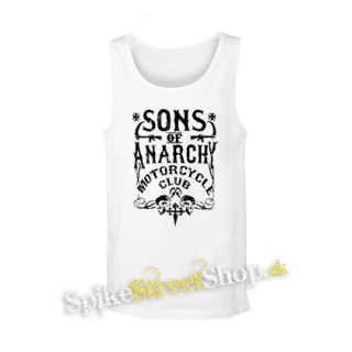 SONS OF ANARCHY - Motorcycle Club - biele pánske tielko